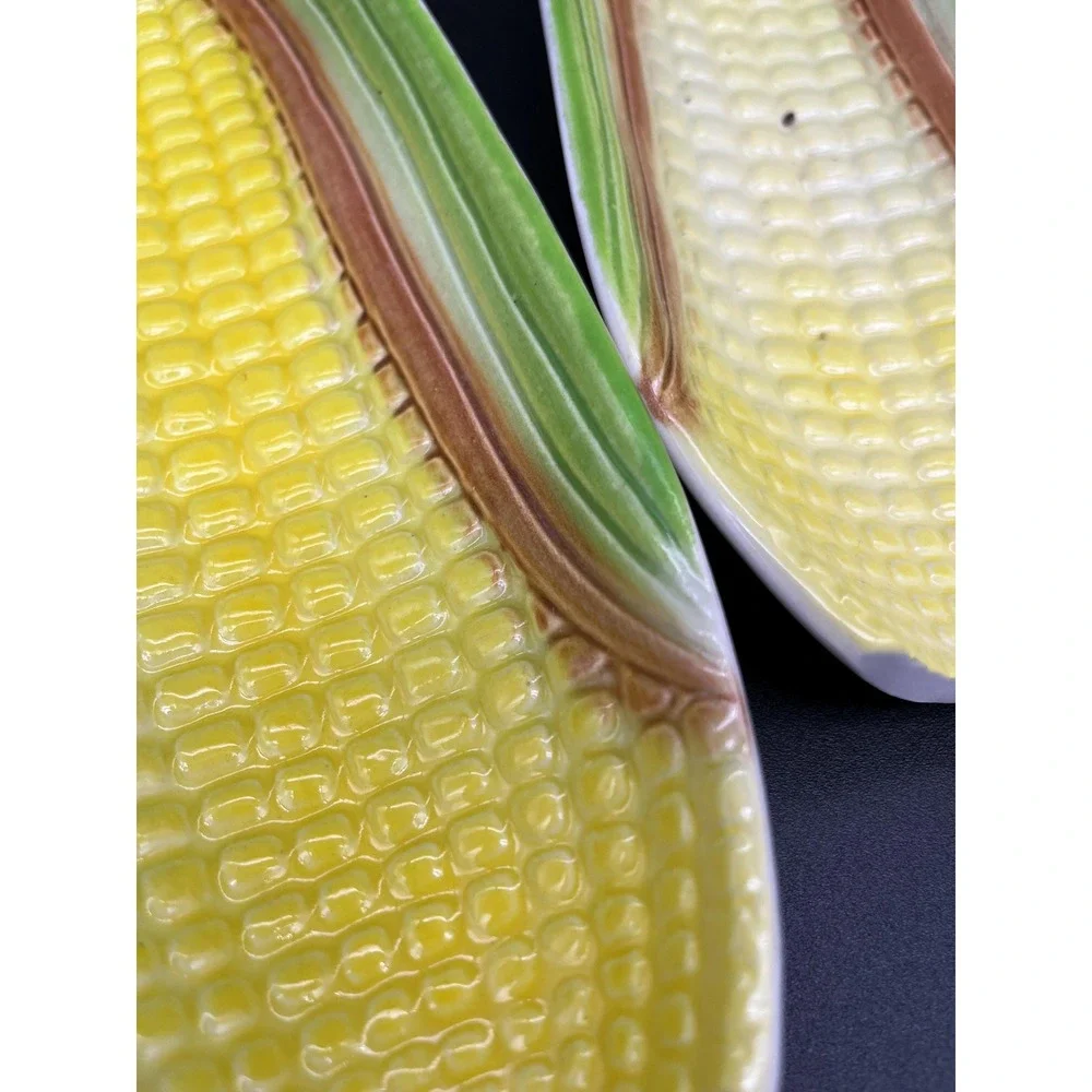 Corn On The Cob Dish Set 3 Pieces Corn Serving Dish Friendship Gift